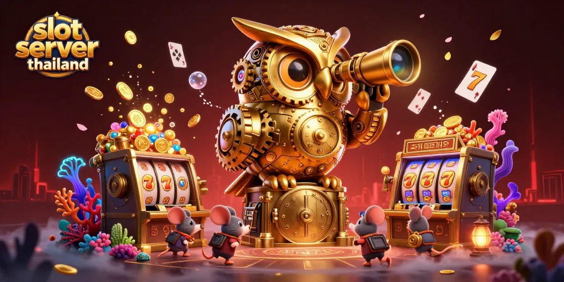 Rasakan keseruan slot server Thailand dengan ilustrasi menakjubkan dari karakter dan elemen kasino yang penuh warna.
