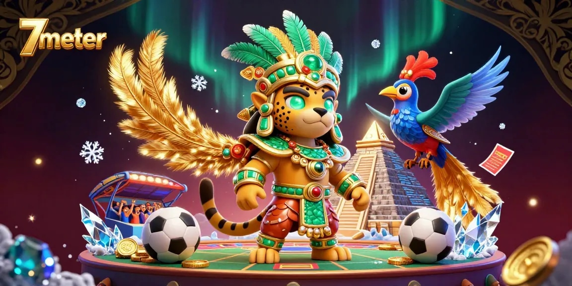 Experience the thrill of sports betting at 7meter with vibrant visuals and dynamic action elements.