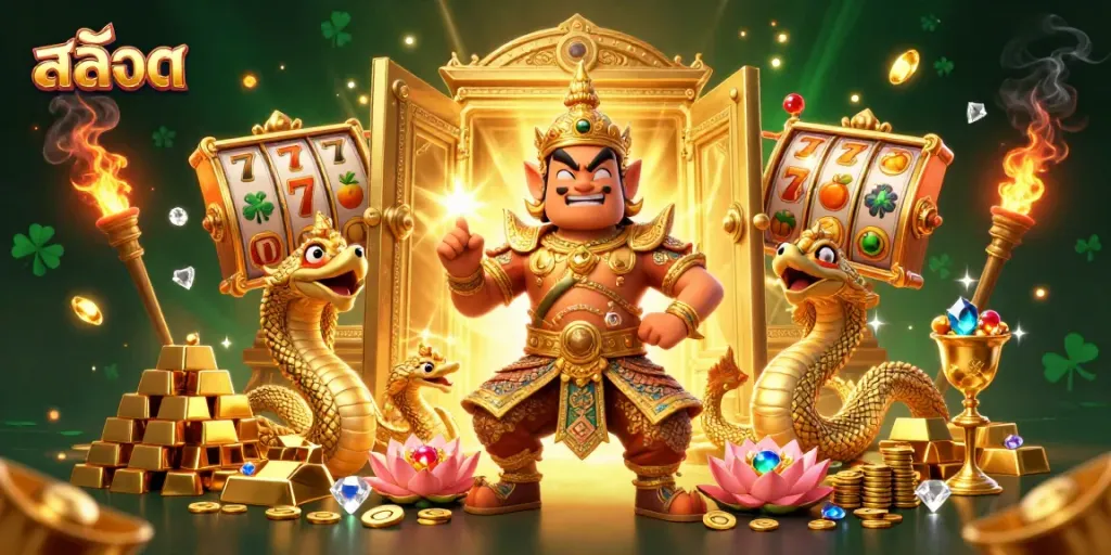 สล็อต: สัญลักษณ์โชคลาภจากเกมสล็อตที่มาพร้อมกับเงินทองและความหรูหรา