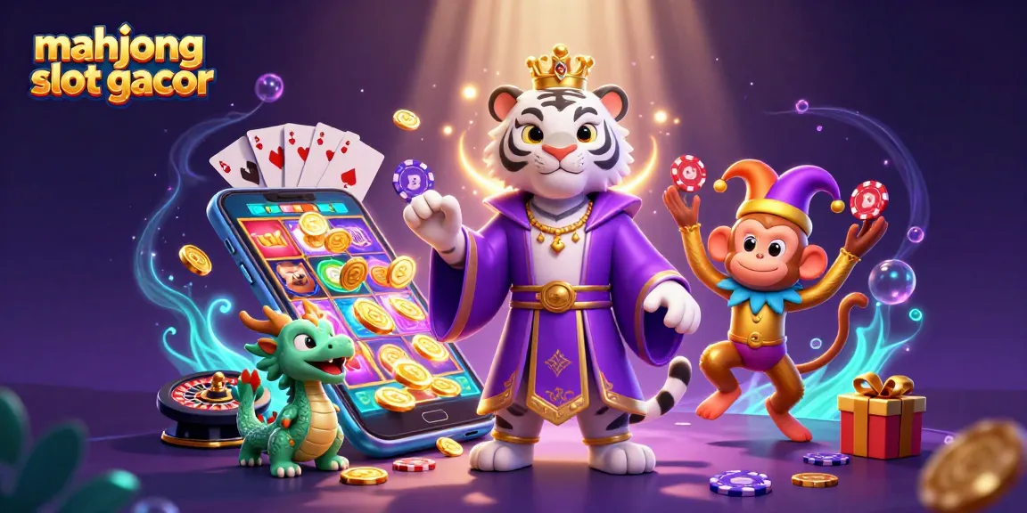 Experience the thrill of mahjong slot gacor with vibrant characters and dynamic gaming elements.
