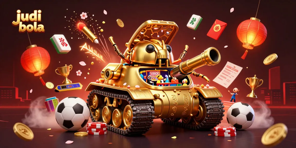 Experience the excitement of judi bola betting with a vibrant 3D casino illustration highlighting unique game elements.