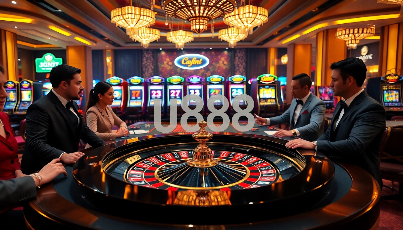 Experience the thrill of u888 with high-stakes gambling at a luxurious casino.
